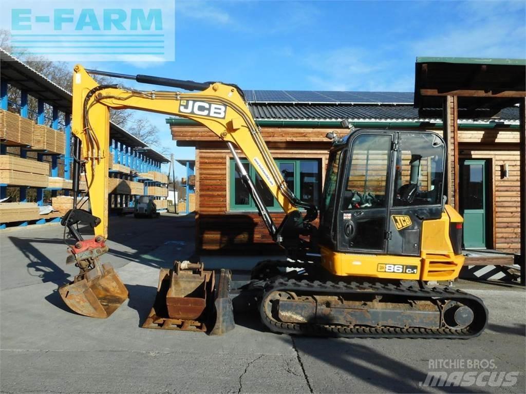 JCB 86 c-1 ( 8.775kg ) Ratiniai ekskavatoriai