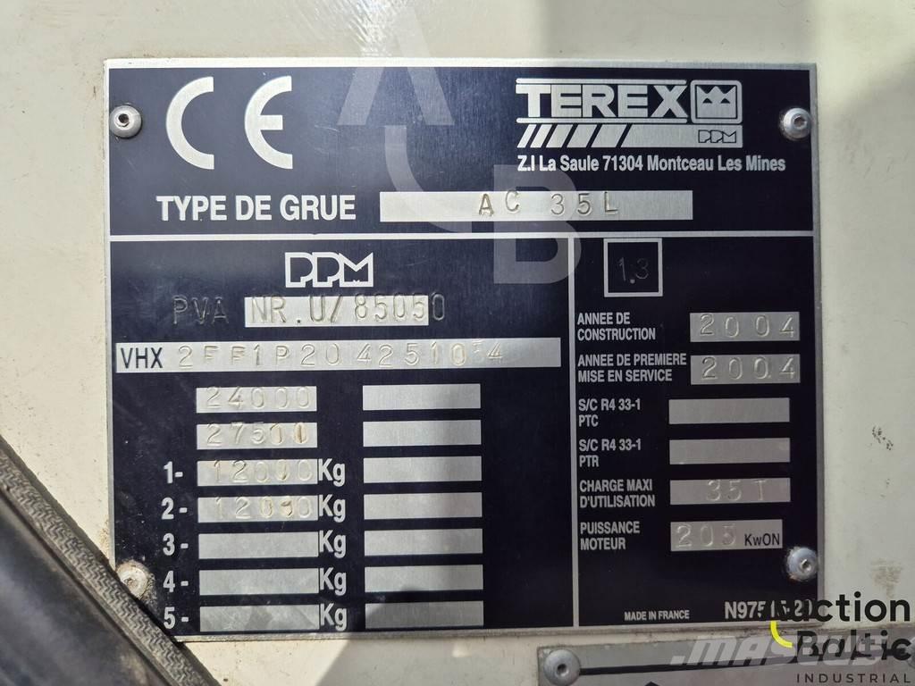 Terex AC 35 L Visureigiai kranai