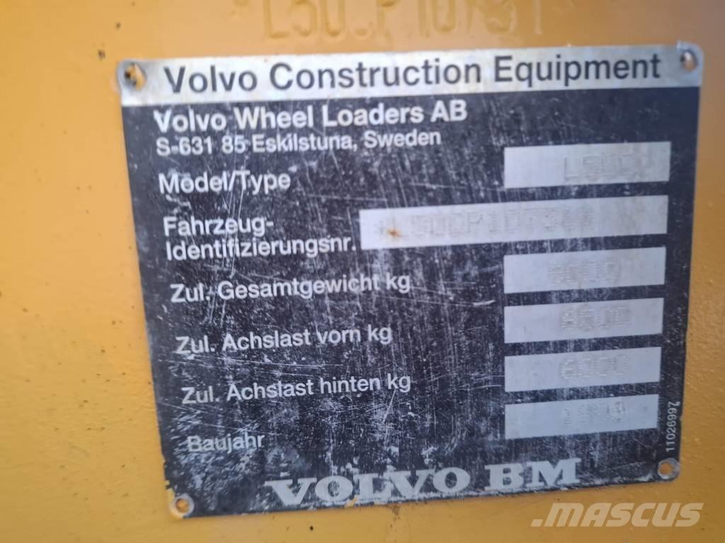 Volvo L 50 C Naudoti ratiniai krautuvai