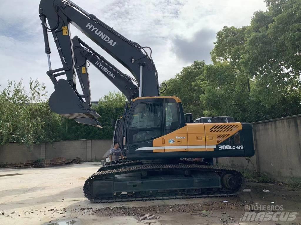 Hyundai R300LC-9S Vikšriniai ekskavatoriai
