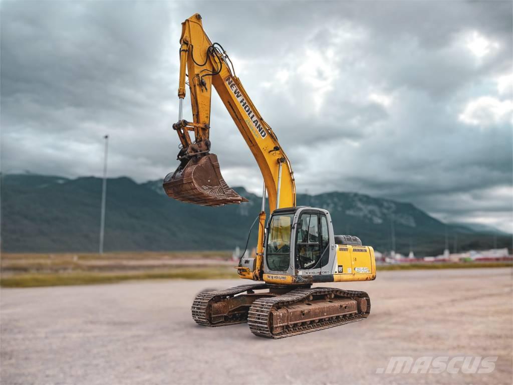 New Holland E 245 B Vikšriniai ekskavatoriai