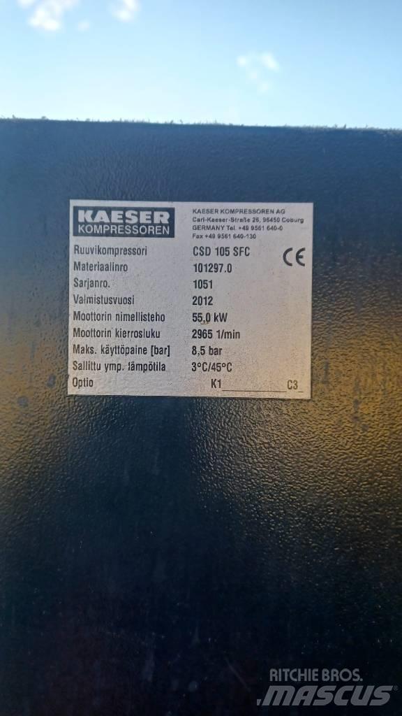 Kaeser CSD 105 SFC Kompresoriai