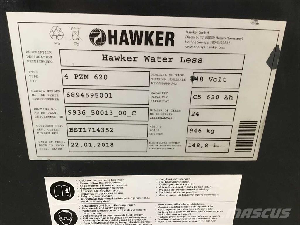 Linde R10B Šakiniai krautuvai su prailgintu keltuvu