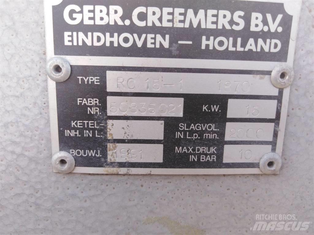 Creemers RC15-1 Kompresoriai