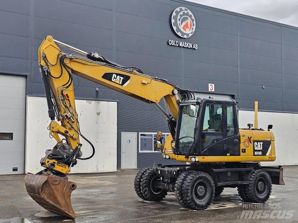 CAT M 316 D Ratiniai ekskavatoriai