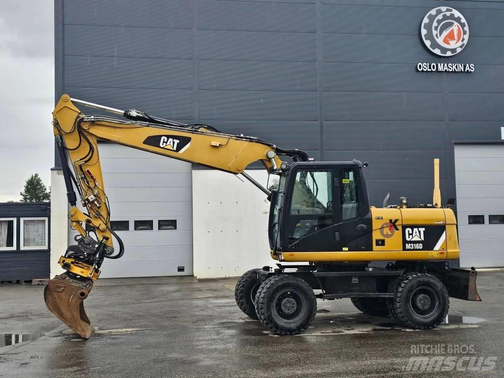 CAT M 316 D Ratiniai ekskavatoriai
