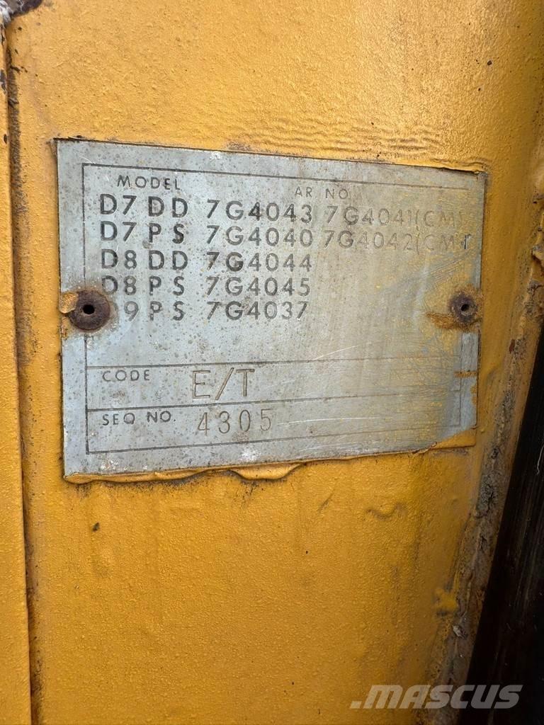 CAT D9H Vikšriniai buldozeriai