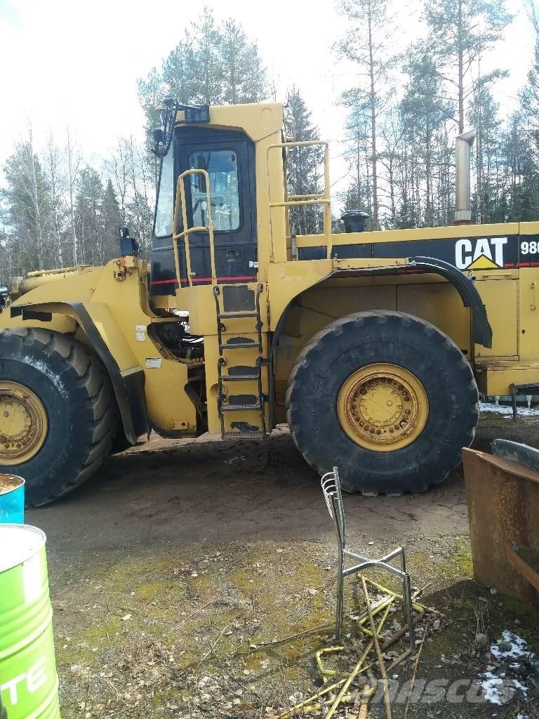 CAT 980 F II Naudoti ratiniai krautuvai