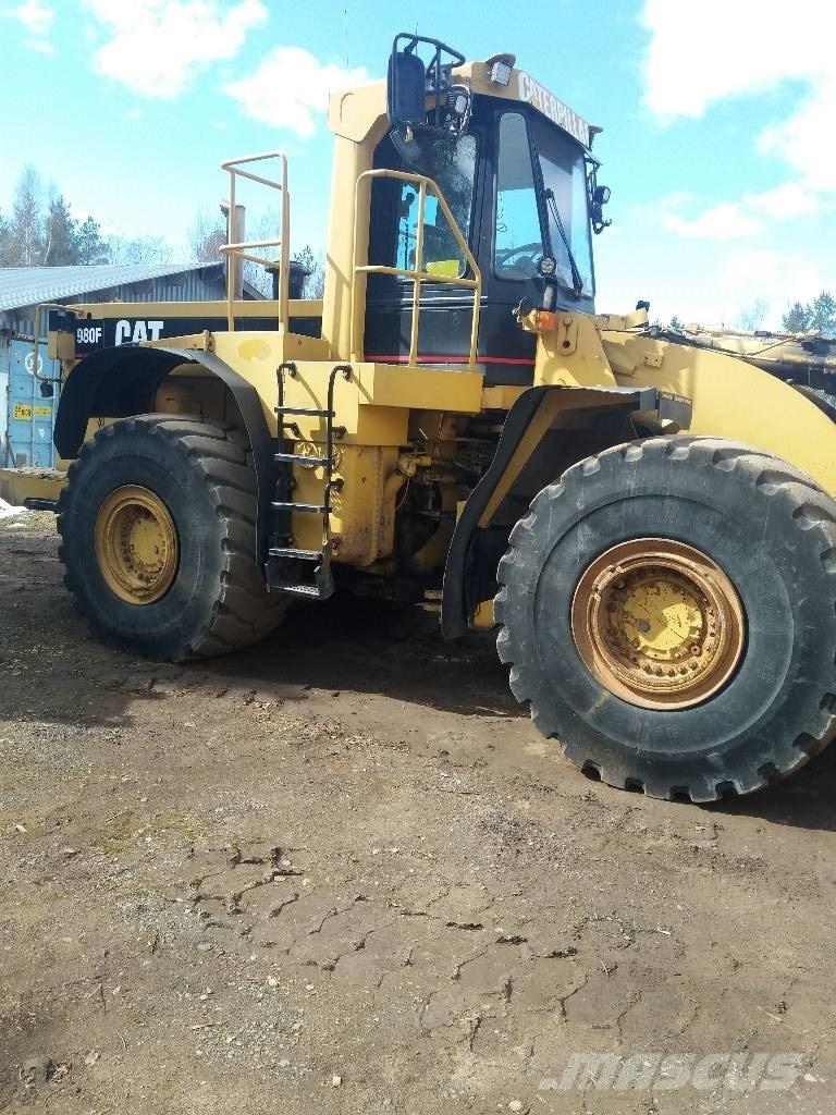 CAT 980 F II Naudoti ratiniai krautuvai