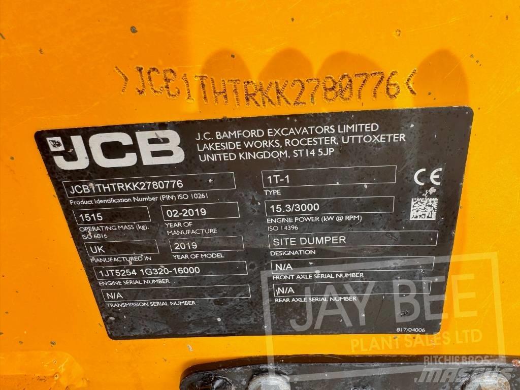 JCB 1T-1 Statybiniai savivarčiai sunkvežimiai