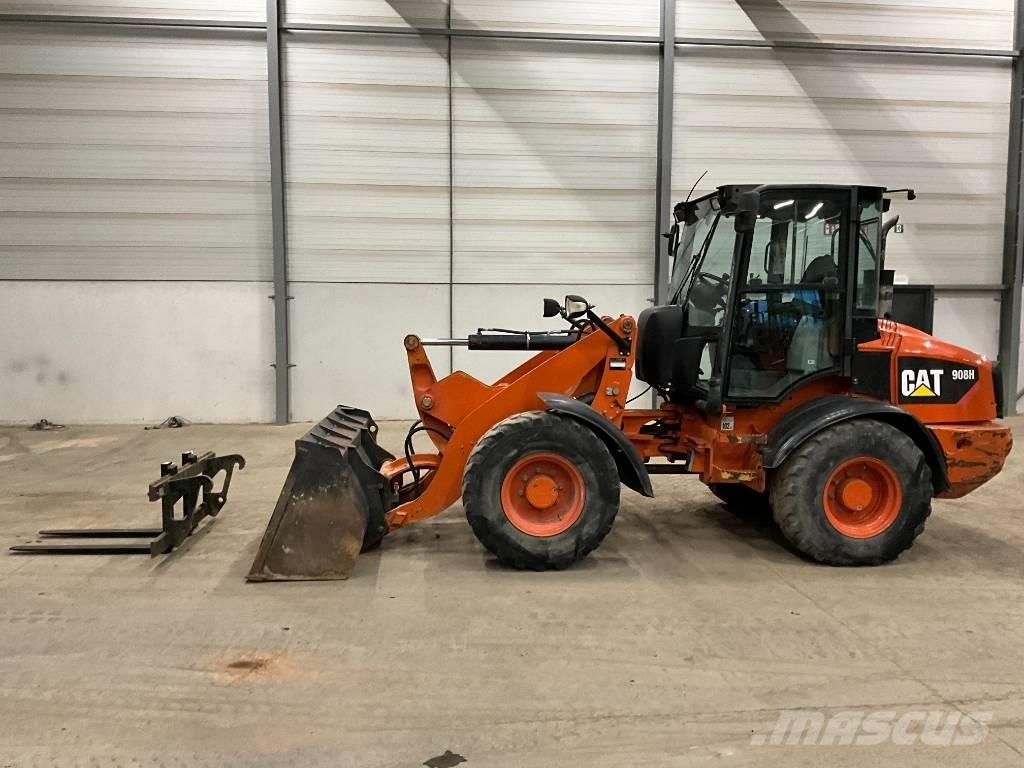 CAT 908 H Naudoti ratiniai krautuvai