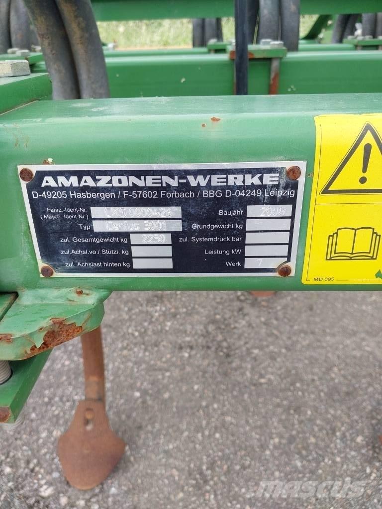 Amazone Cenius 3001 Kultivatoriai