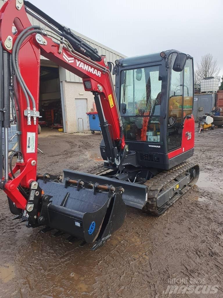 Yanmar SV26 Mini ekskavatoriai < 7 t