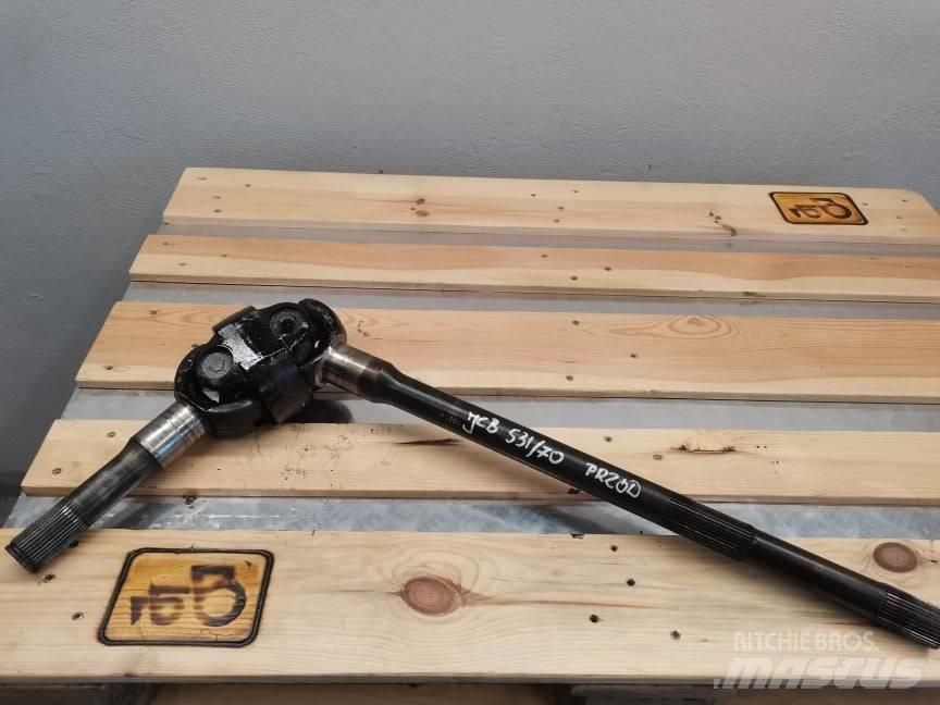 JCB 527 front axle Ašys