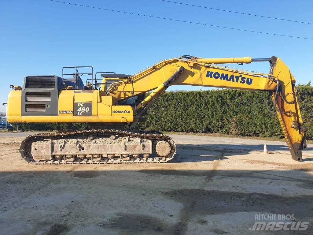Komatsu PC490LC-11 Vikšriniai ekskavatoriai