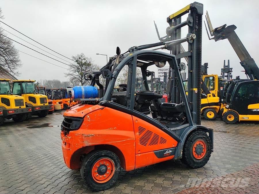 Linde H50T-02 LPG (dujiniai) krautuvai