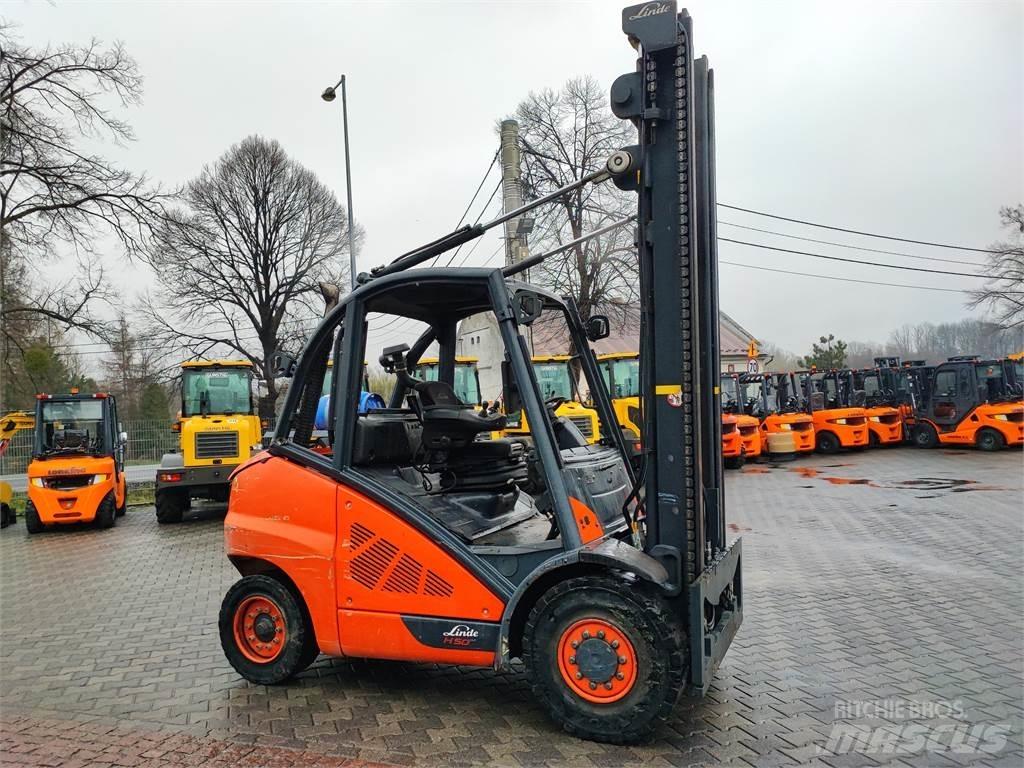 Linde H50T-02 LPG (dujiniai) krautuvai