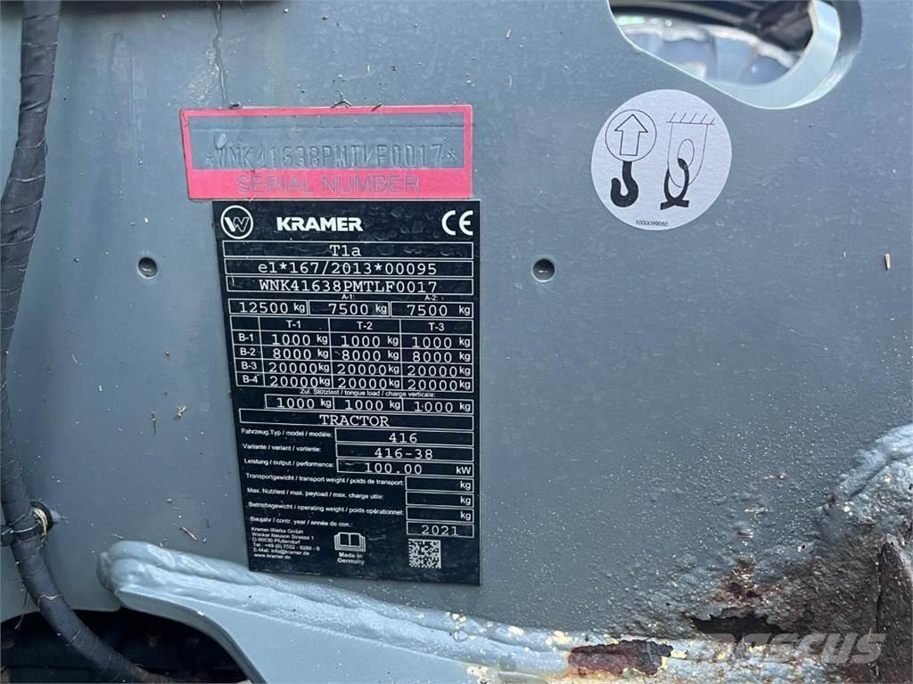 Kramer KT 507 Teleskopiniai krautuvai