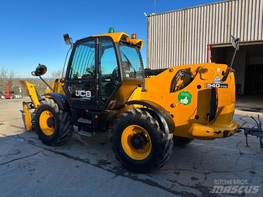 JCB 540-170 Teleskopiniai krautuvai