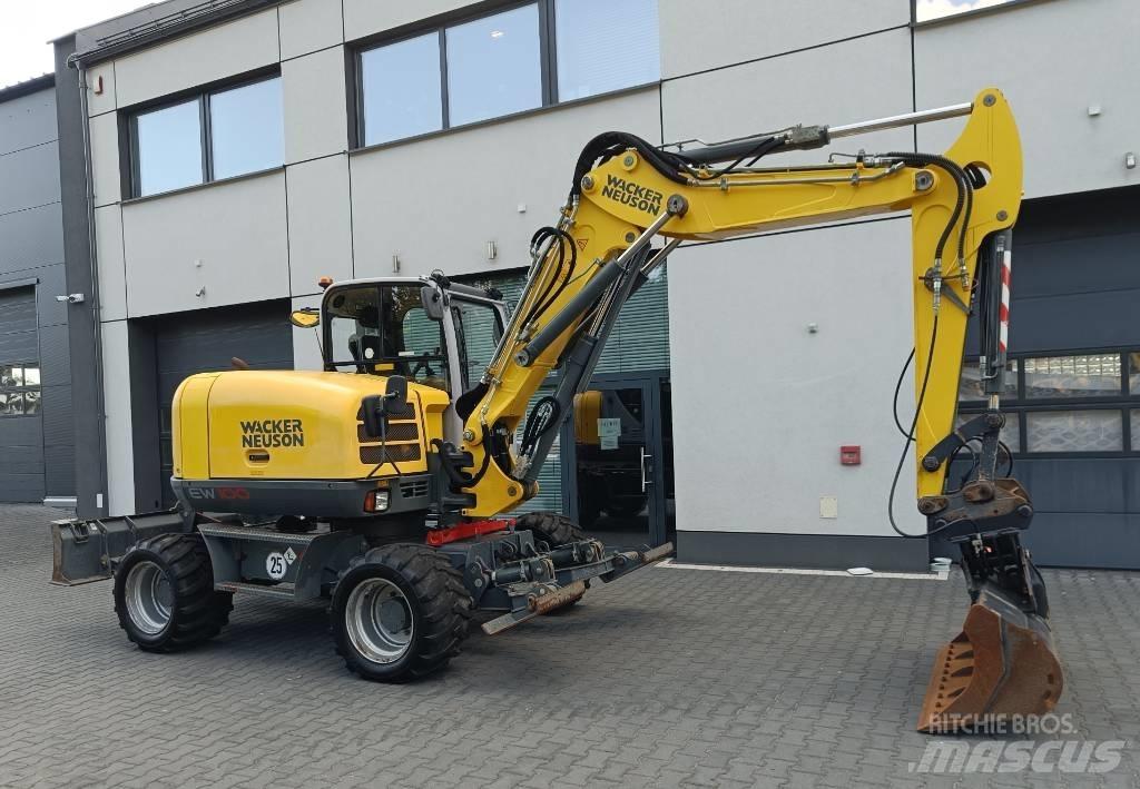Wacker Neuson EW 100 Ratiniai ekskavatoriai