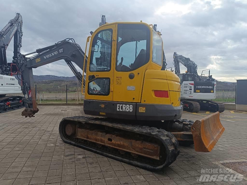 Volvo ECR 88 Vidutinės galios ekskavatoriai 7-12 t