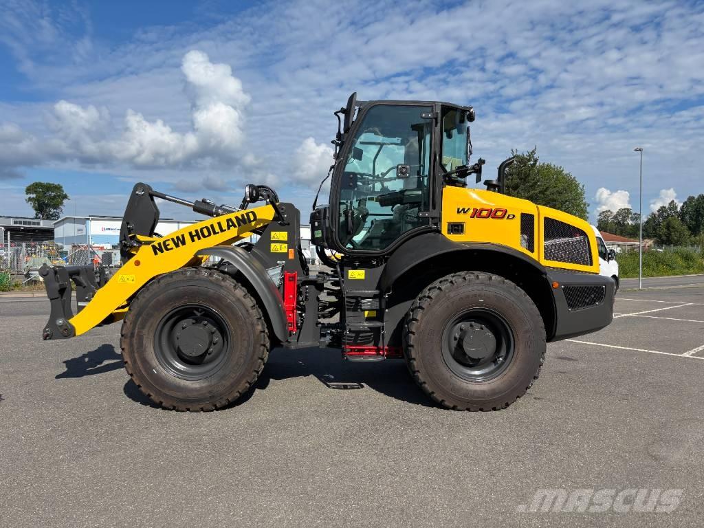 New Holland W 100 Naudoti ratiniai krautuvai