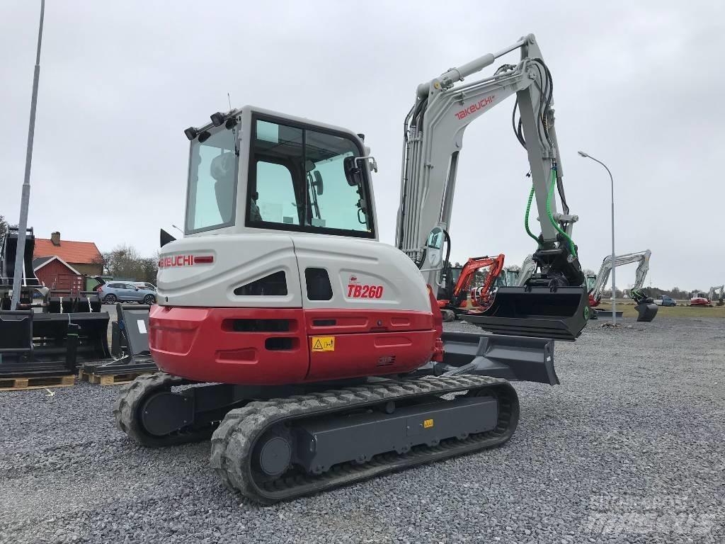 Takeuchi TB260 Mini ekskavatoriai < 7 t