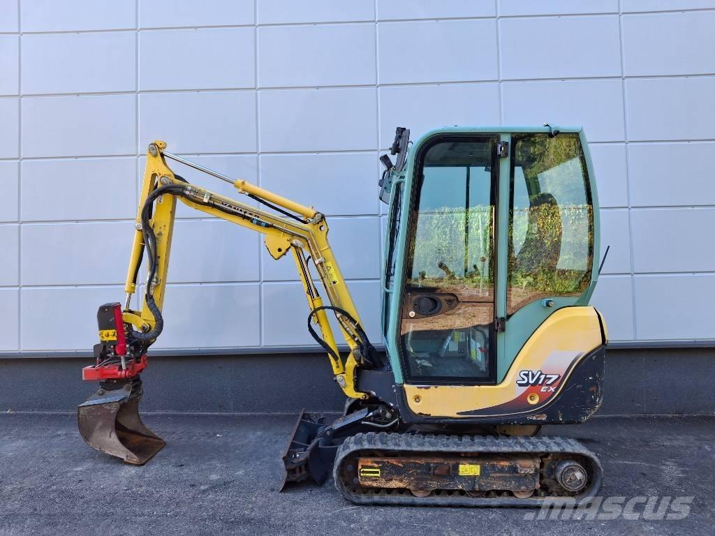 Yanmar SV 17 EX Mini ekskavatoriai < 7 t