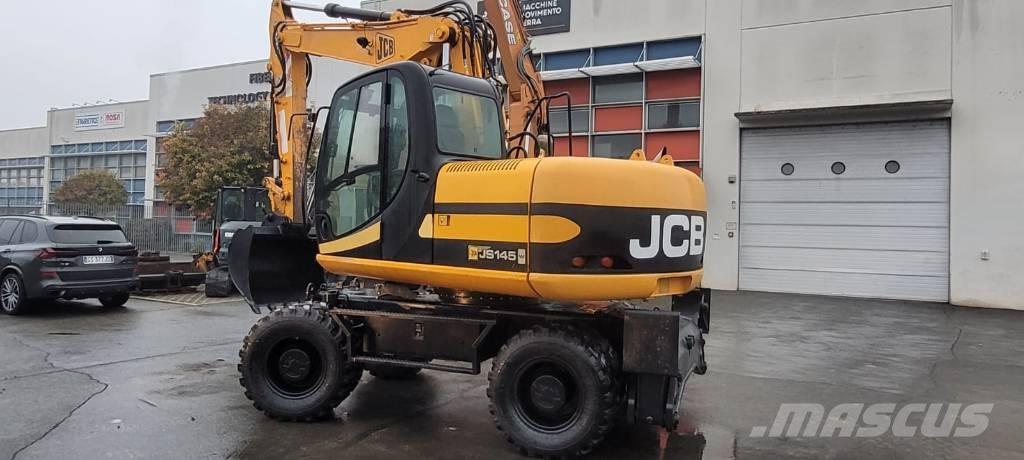 JCB JS 145 W Ratiniai ekskavatoriai
