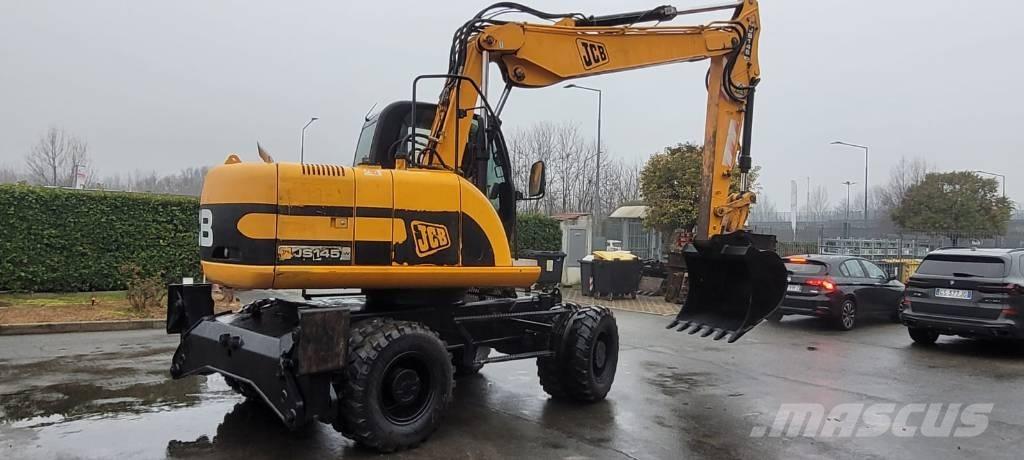 JCB JS 145 W Ratiniai ekskavatoriai