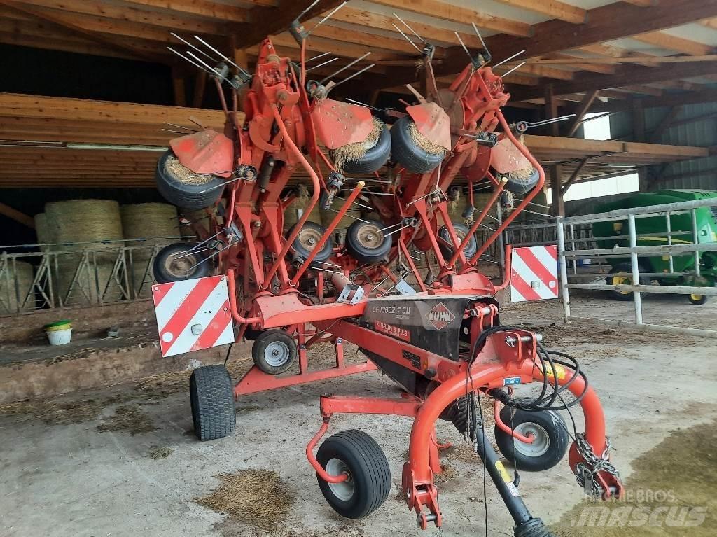 Kuhn Gf10802 tg2 Šieno grėbliai ir vartytuvai