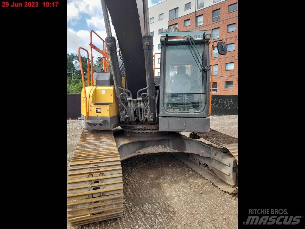 Volvo ECR355EL Vikšriniai ekskavatoriai