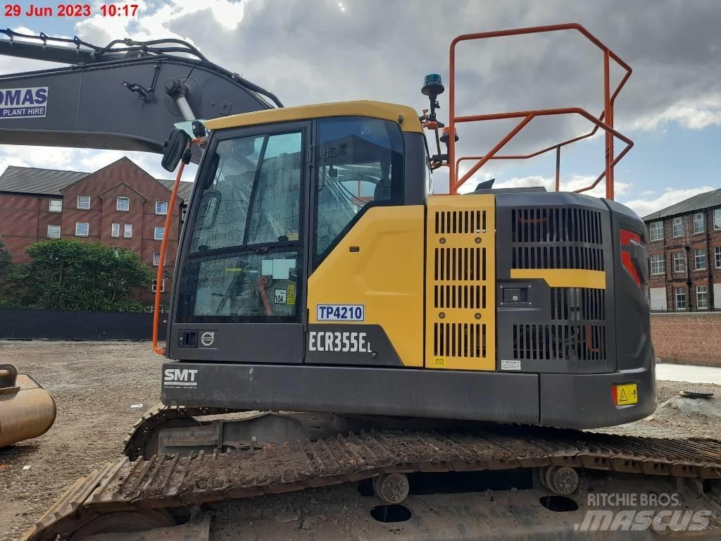 Volvo ECR355EL Vikšriniai ekskavatoriai