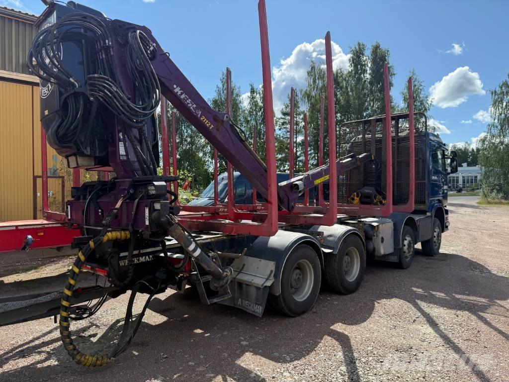 Scania R 580 Miškovežių vilkikai