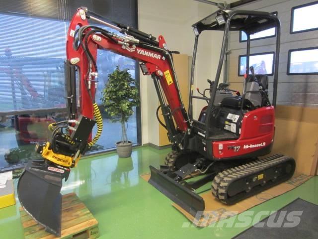 Yanmar Vio 17 Mini ekskavatoriai < 7 t