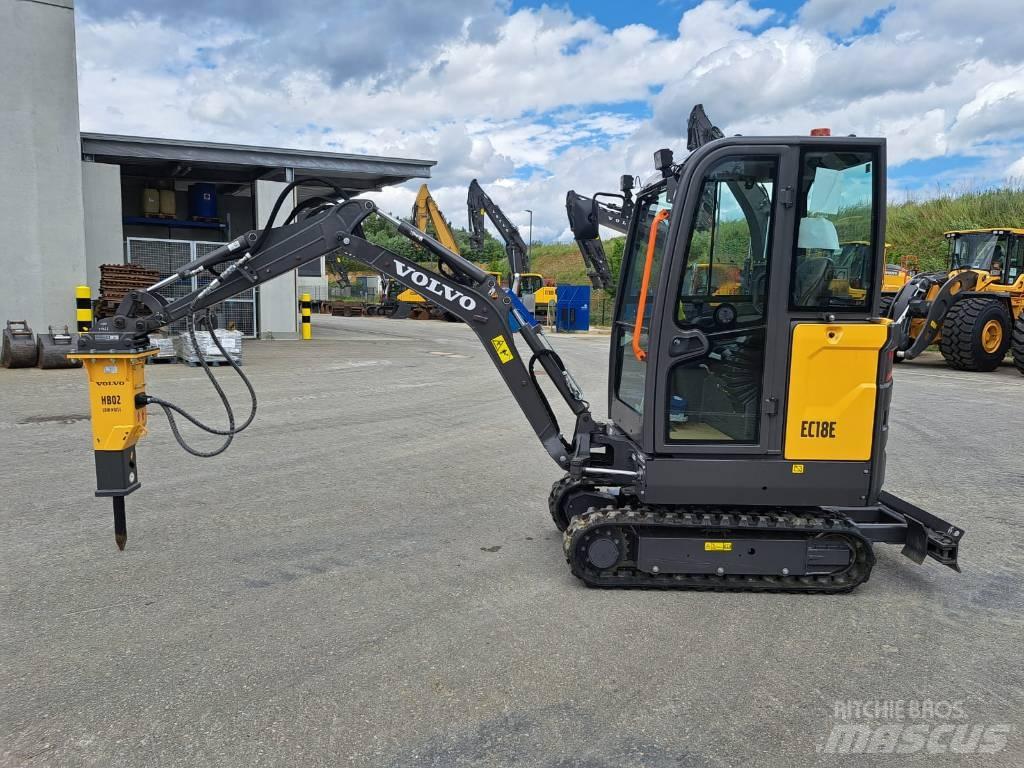 Volk EC 18 E Mini ekskavatoriai < 7 t