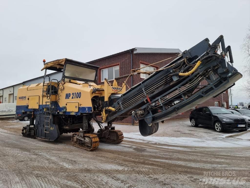 Marini MP 2100 Asfalto šalto frezavimo technika