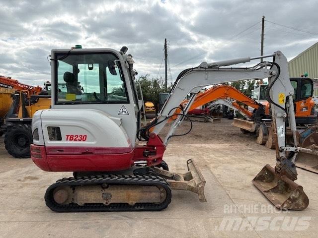 Takeuchi TB 230 Mini ekskavatoriai < 7 t