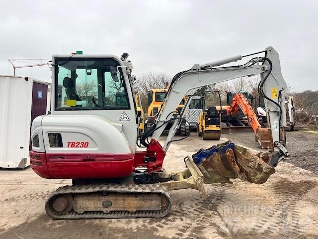 Takeuchi TB 230 Mini ekskavatoriai < 7 t