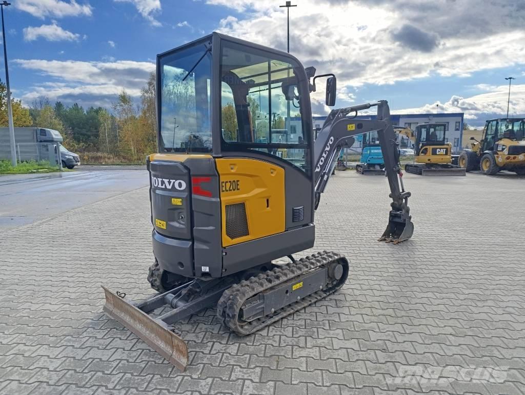 Volvo EC 20 Mini ekskavatoriai < 7 t