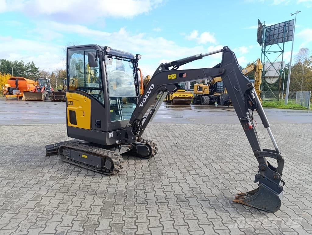 Volvo EC 20 Mini ekskavatoriai < 7 t