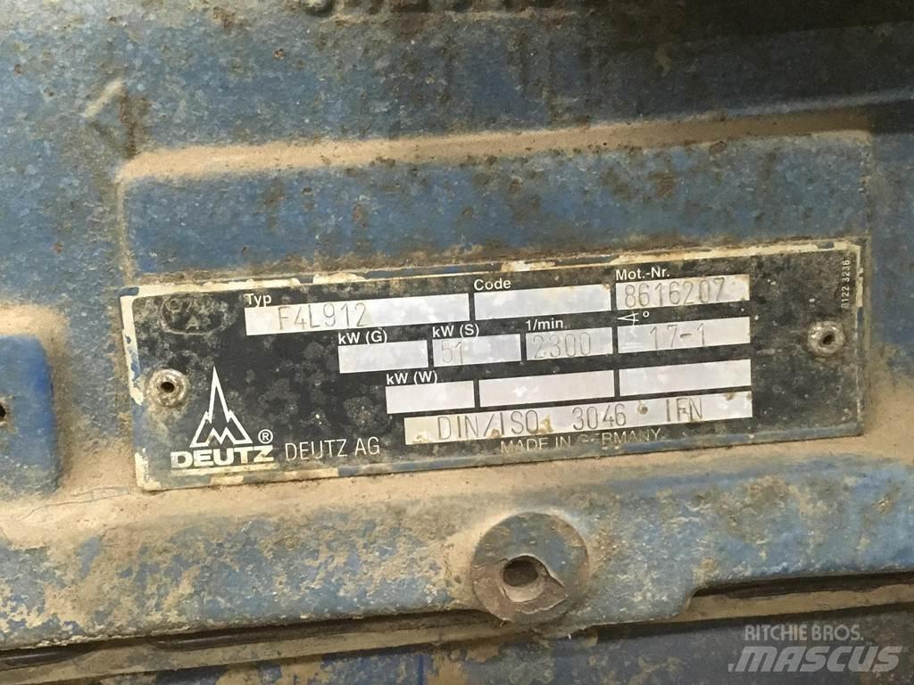 Deutz F4L912 USED Statyba - Kita