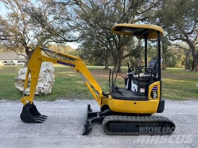 Komatsu PC18MR-2 Mini ekskavatoriai < 7 t