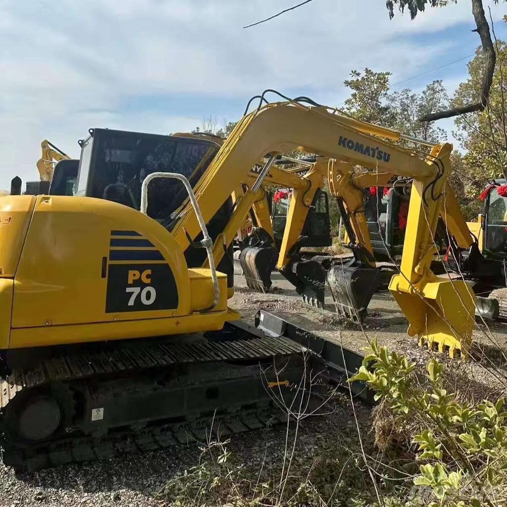 Komatsu PC 70 Vikšriniai ekskavatoriai