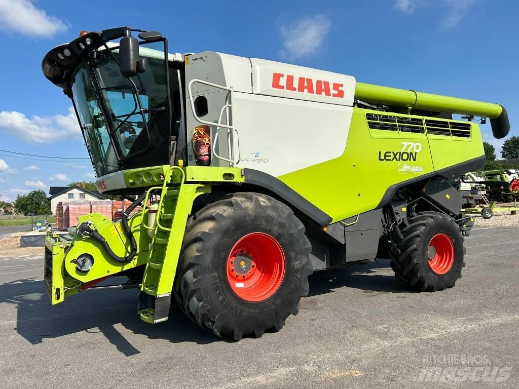 CLAAS Lexion 770 Derliaus nuėmimo kombainai