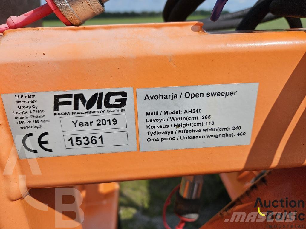 FMG AH240 Šepečiai