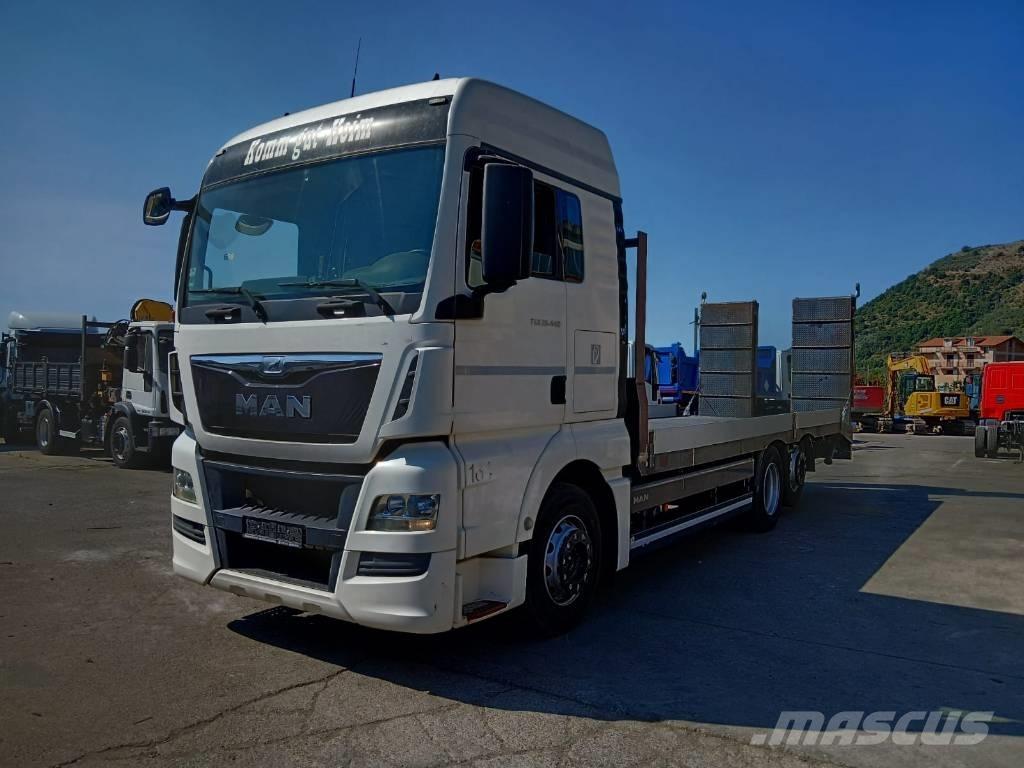 MAN TGX 26.440 Platforminiai/Gerviniai sunkvežimiai