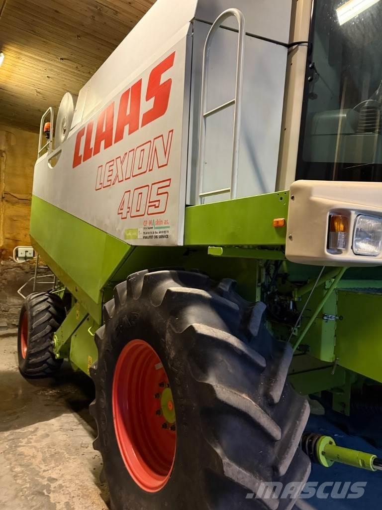 CLAAS Lexion 405 Derliaus nuėmimo kombainai
