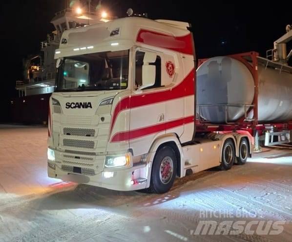 Scania 2018 Važiuoklė su kabina