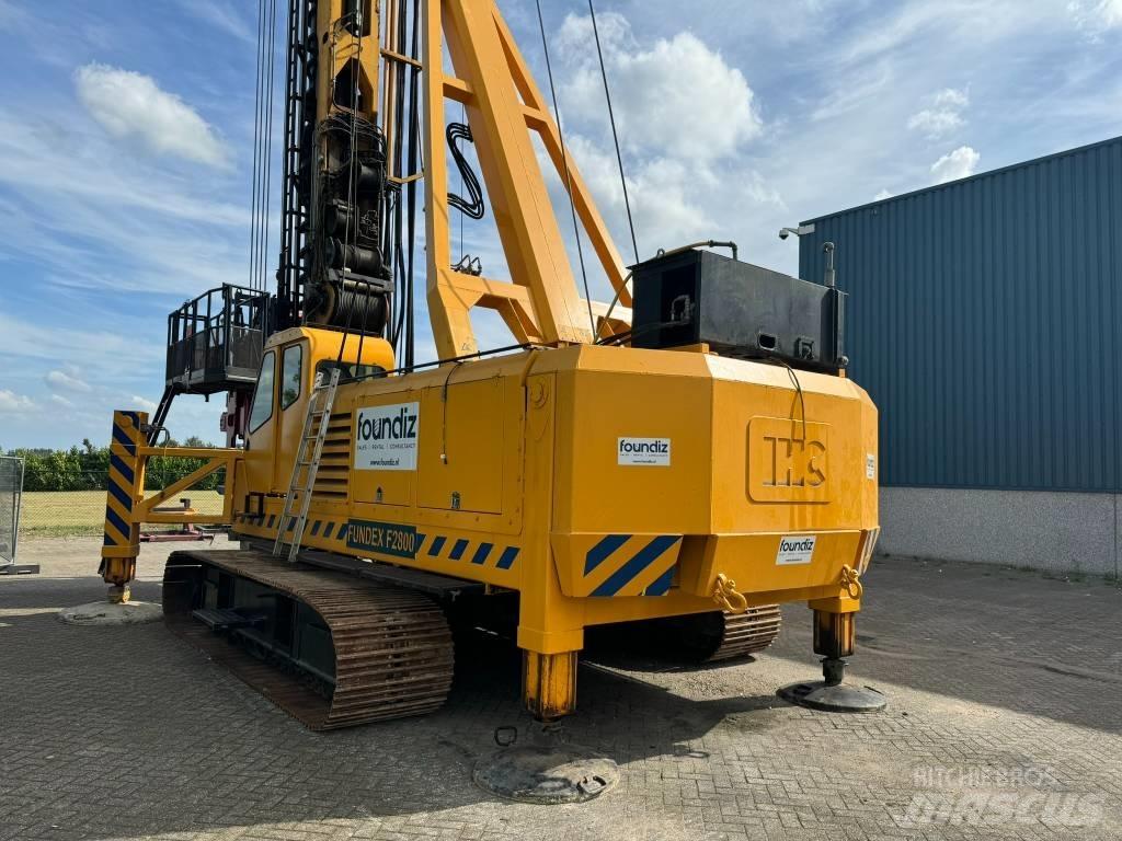  Fundex F2800 Polių kalimo technika